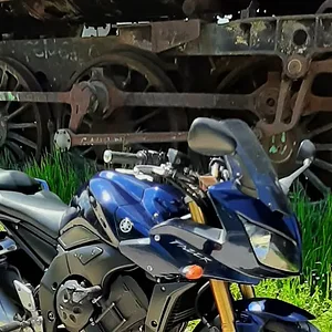 Alfredo on Instagram: "Como un tren,... #yamaha #fz1 #bikeride"